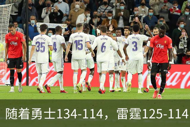 随着勇士134-114，雷霆125-114，火箭120-110，NBA最新积分榜出炉